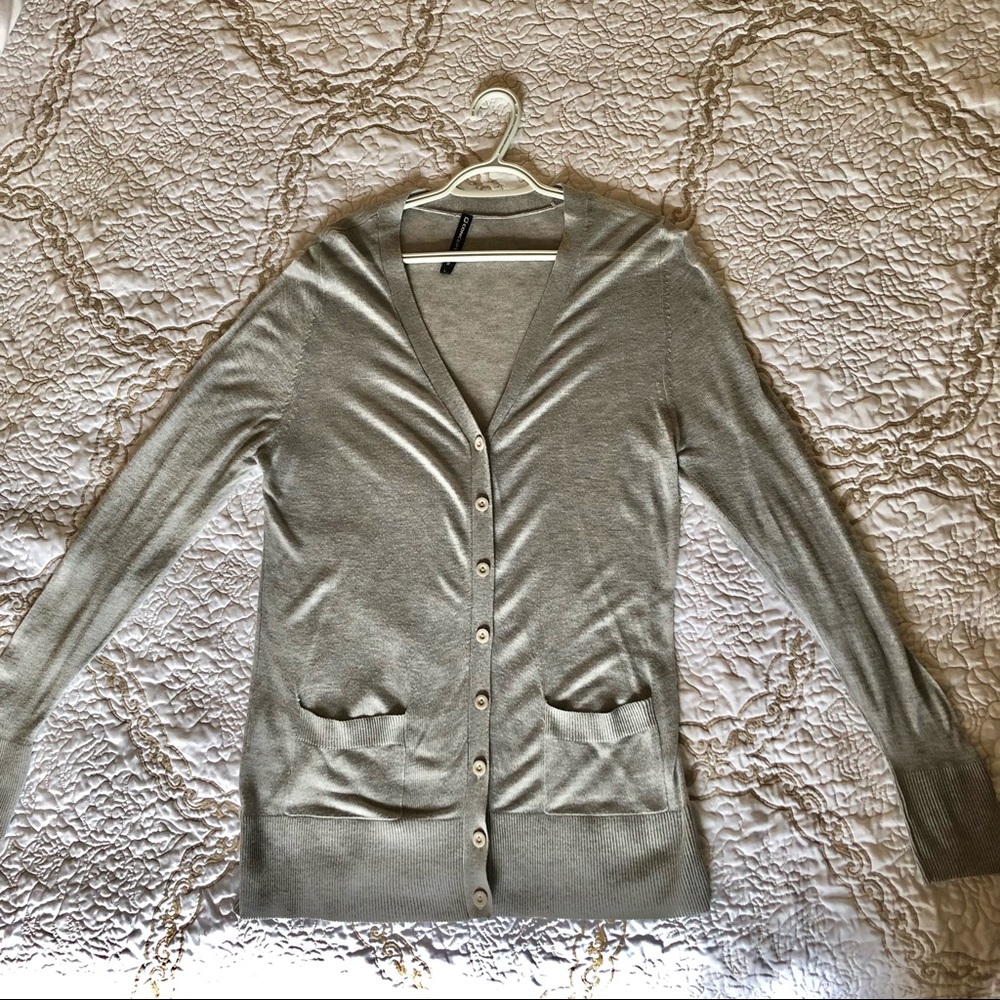 Concept Club grey knit jacket size EU-L , US-M